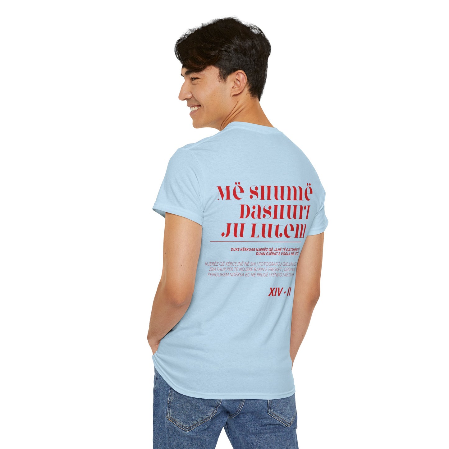 Unisex Heavy Cotton Tee KOSOVA PROUD!