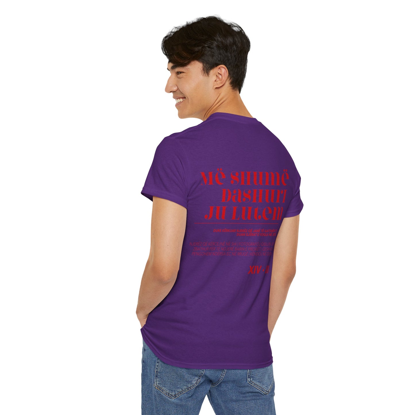 Unisex Heavy Cotton Tee KOSOVA PROUD!