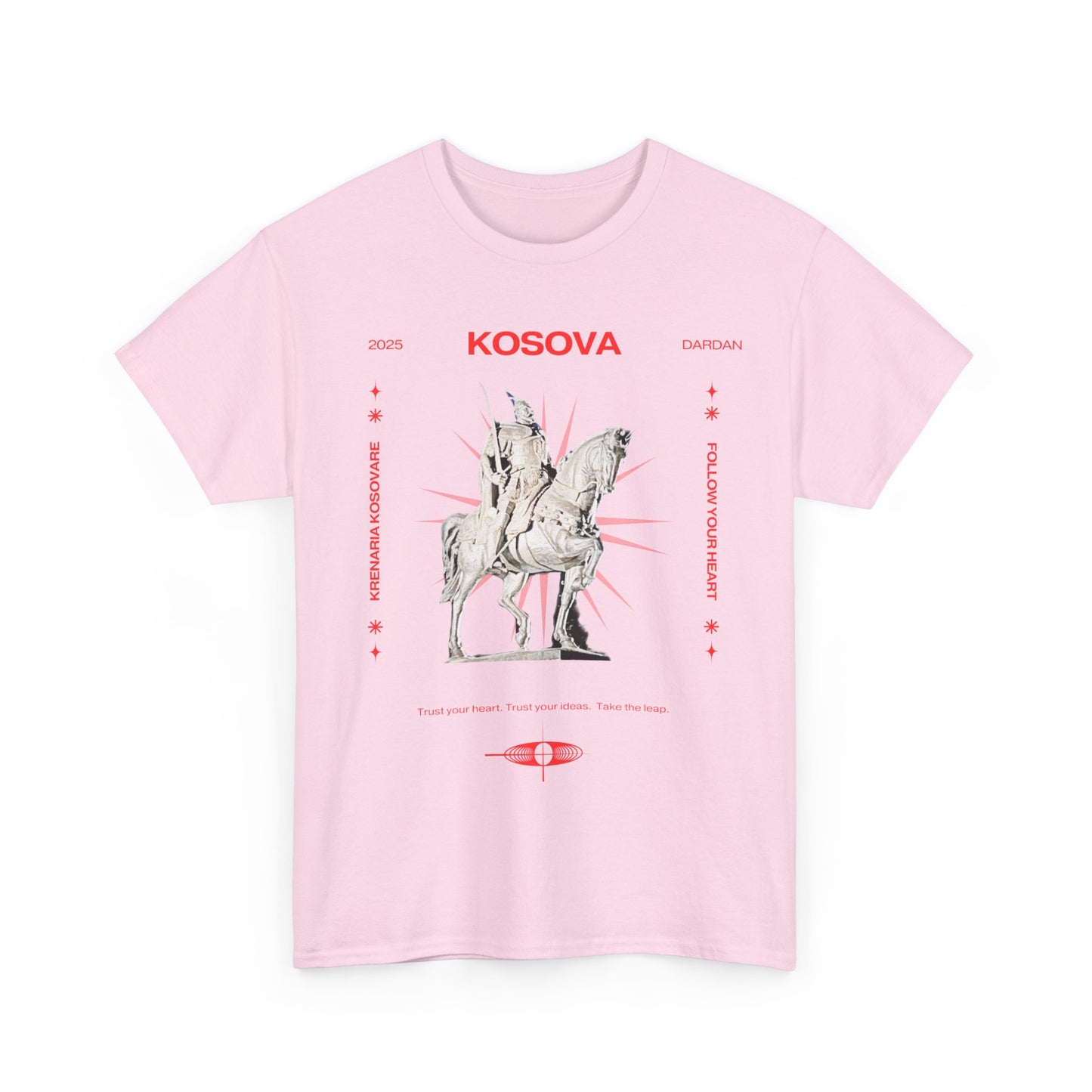 Unisex Heavy Cotton Tee KOSOVA PROUD!
