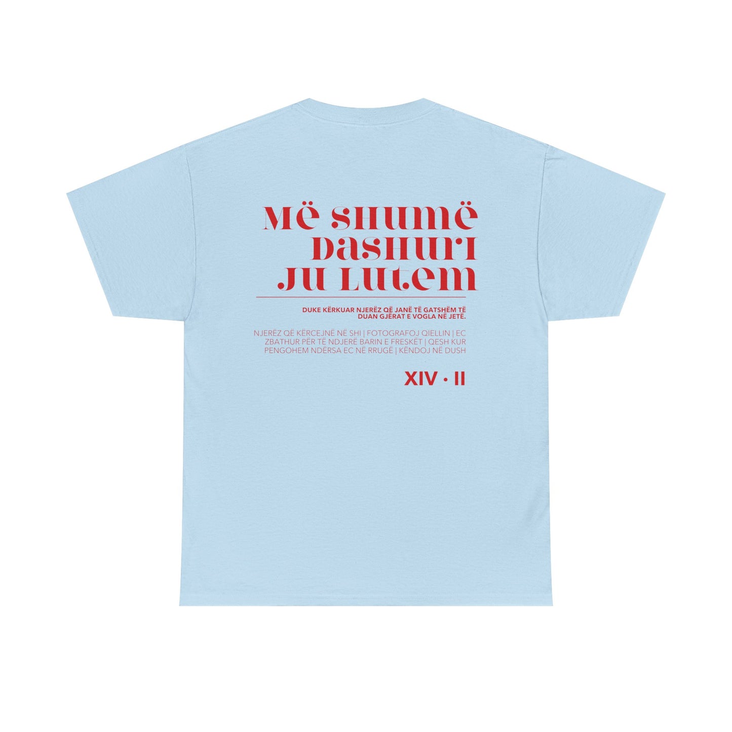Unisex Heavy Cotton Tee KOSOVA PROUD!
