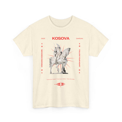 Unisex Heavy Cotton Tee KOSOVA PROUD!