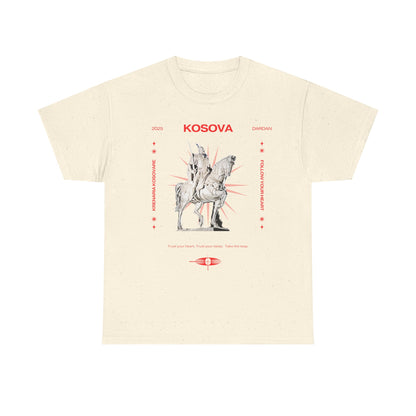 Unisex Heavy Cotton Tee KOSOVA PROUD!