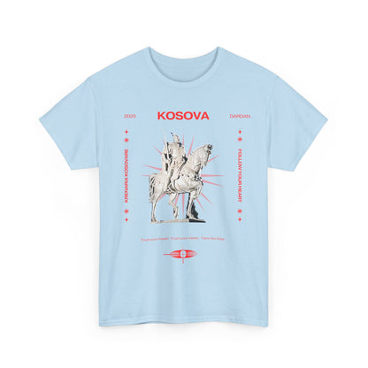 Unisex Heavy Cotton Tee KOSOVA PROUD!