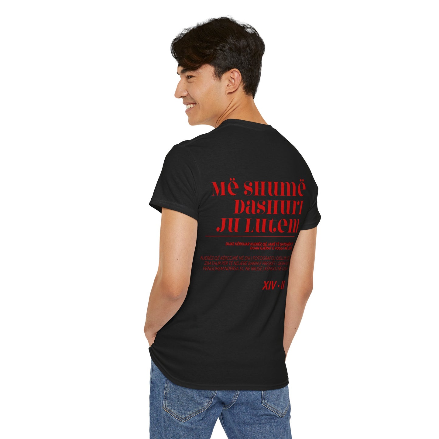 Unisex Heavy Cotton Tee KOSOVA PROUD!