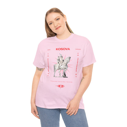 Unisex Heavy Cotton Tee KOSOVA PROUD!