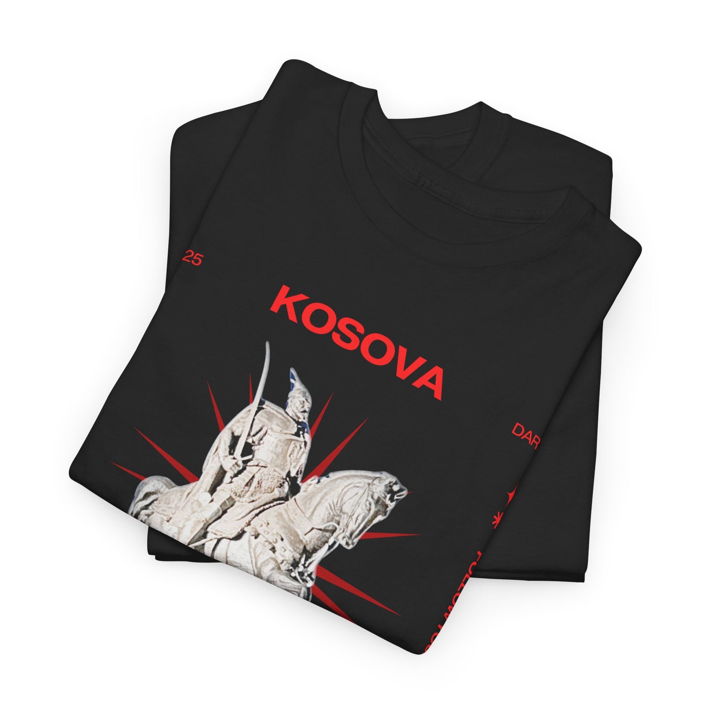 Unisex Heavy Cotton Tee KOSOVA PROUD!