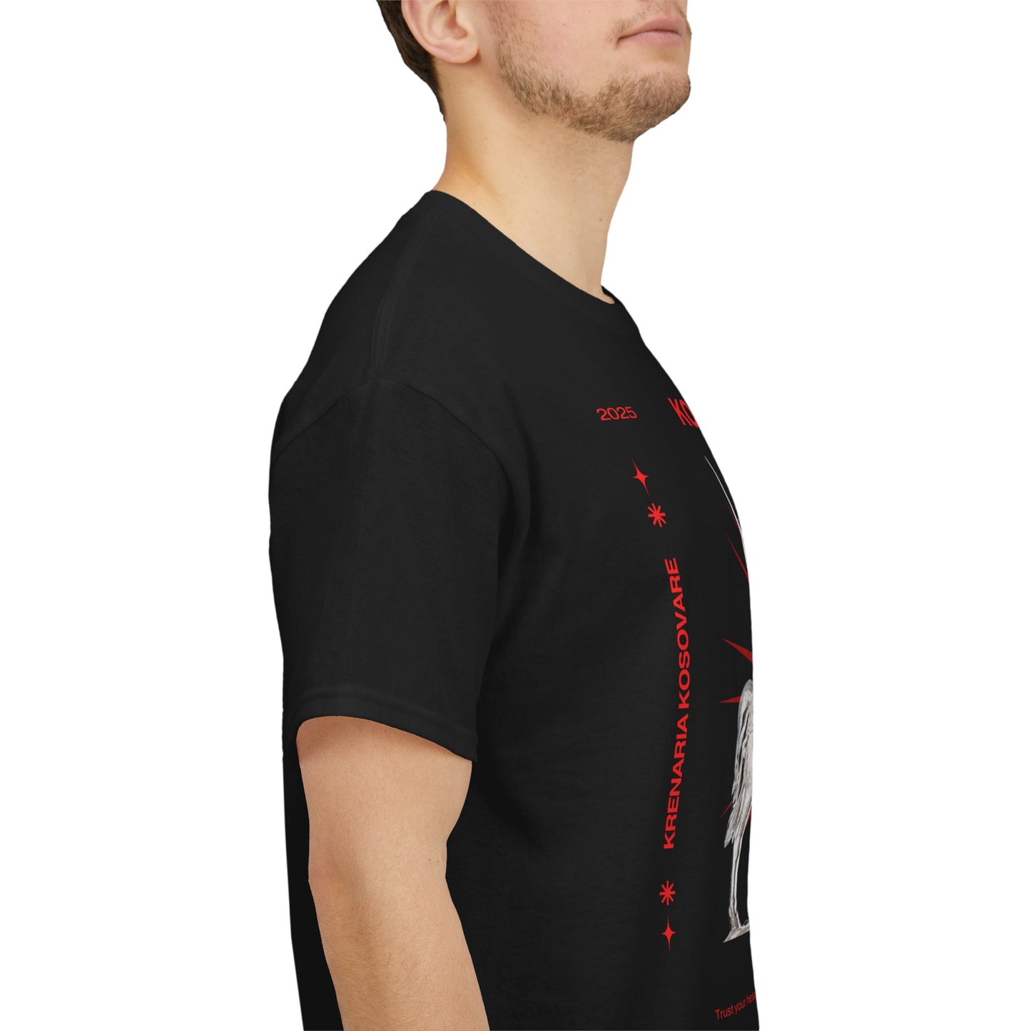Unisex Heavy Cotton Tee KOSOVA PROUD!