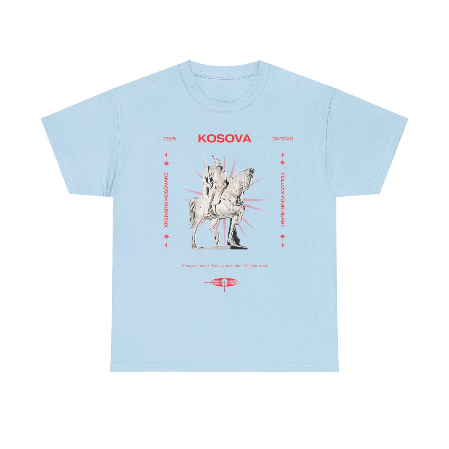 Unisex Heavy Cotton Tee KOSOVA PROUD!