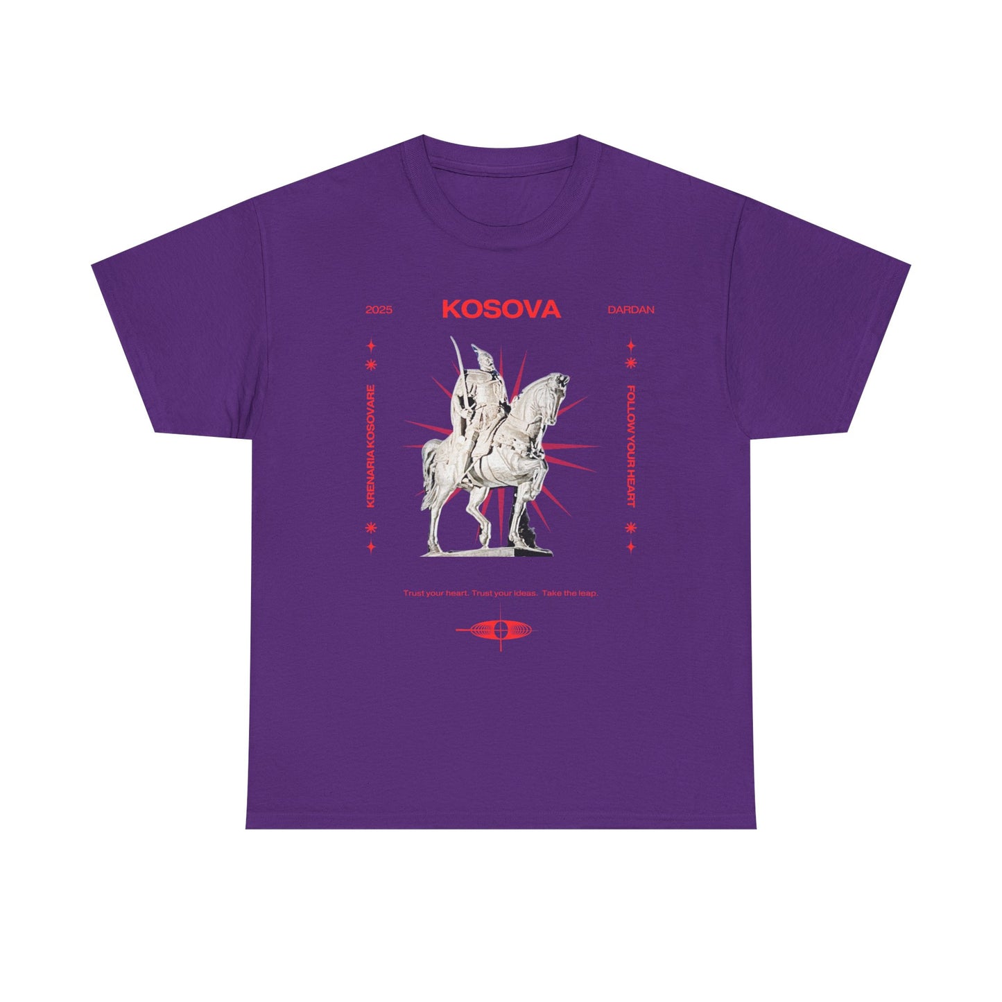 Unisex Heavy Cotton Tee KOSOVA PROUD!