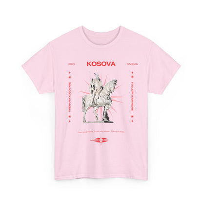 Unisex Heavy Cotton Tee KOSOVA PROUD!