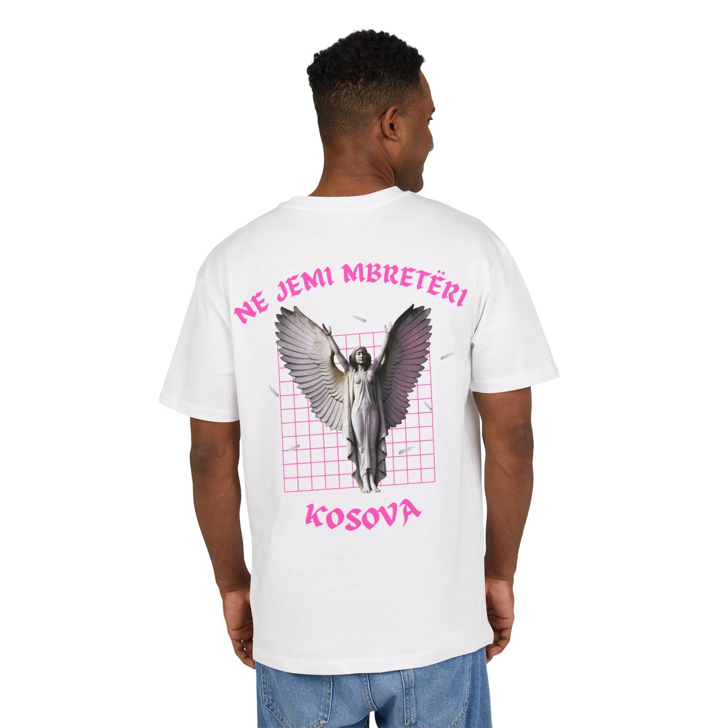 OVERSIZED UNISEX T-SHIRT KOSOVA WE ARE KINGS