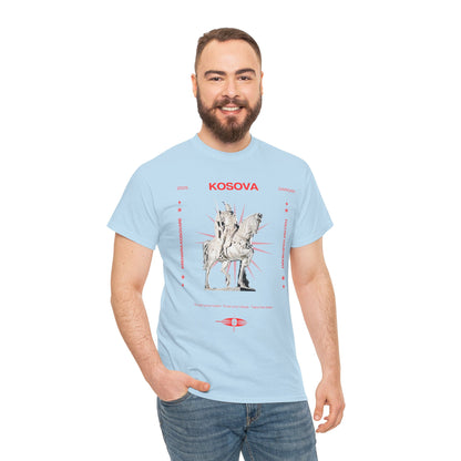 Unisex Heavy Cotton Tee KOSOVA PROUD!