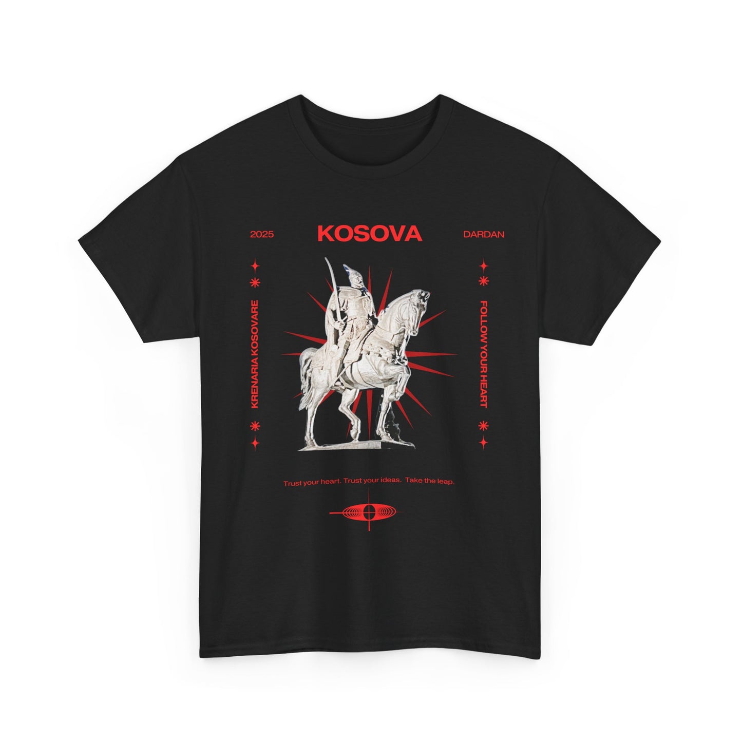 Unisex Heavy Cotton Tee KOSOVA PROUD!