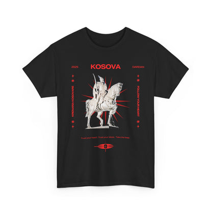 Unisex Heavy Cotton Tee KOSOVA PROUD!
