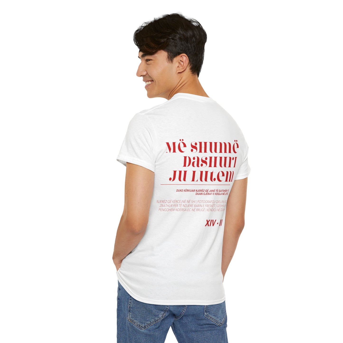 Unisex Heavy Cotton Tee KOSOVA PROUD!