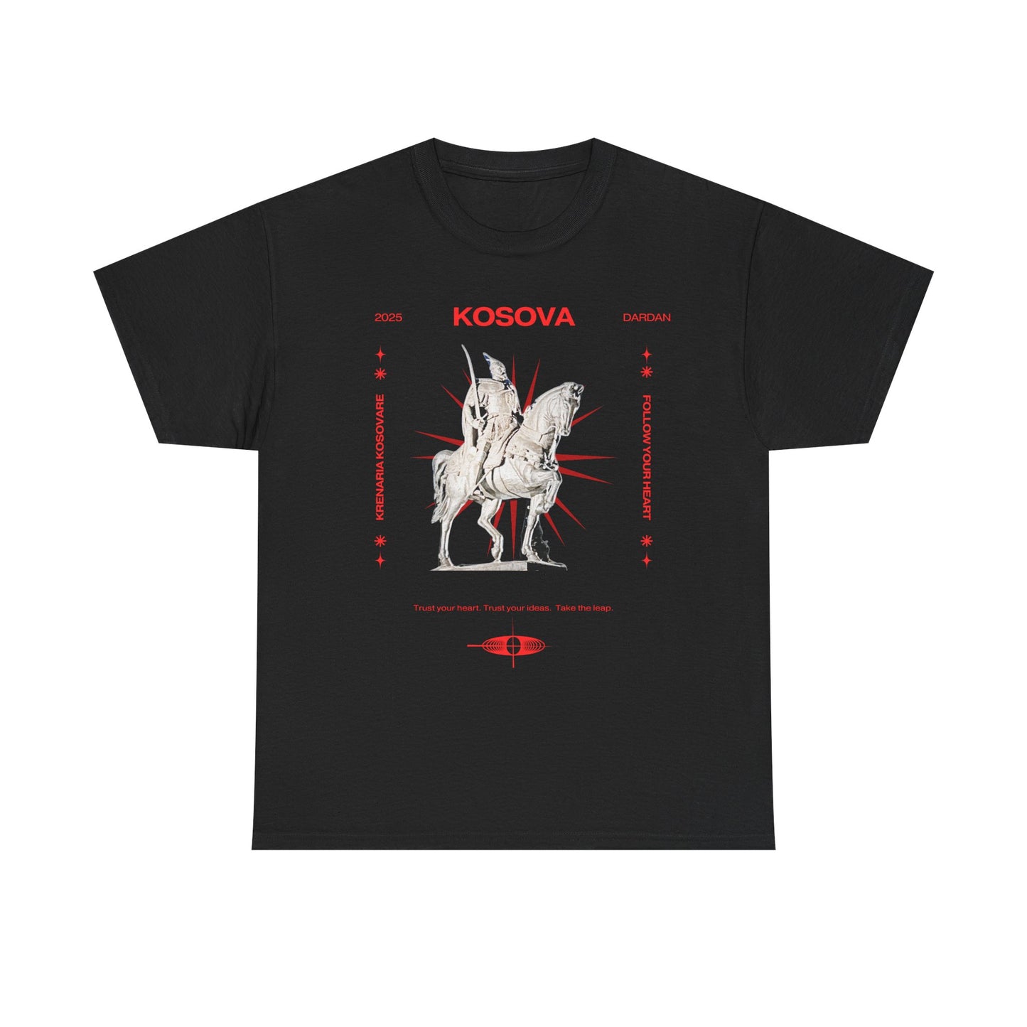 Unisex Heavy Cotton Tee KOSOVA PROUD!