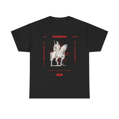 Unisex Heavy Cotton Tee KOSOVA PROUD!
